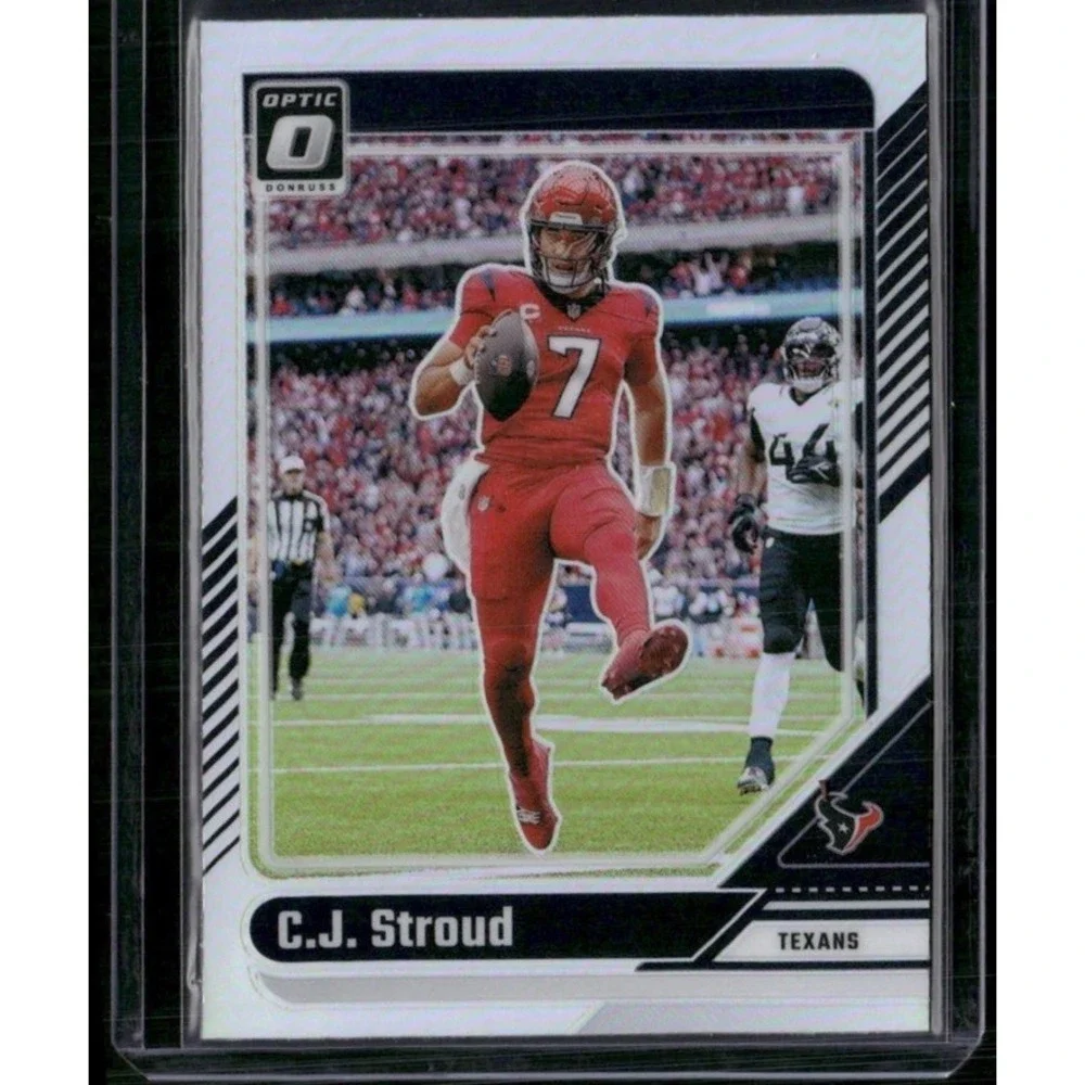 2024 Donruss Optic #76 C.J. Stroud Base Houston Texans